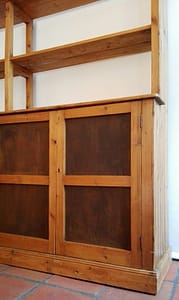Early 20th century Oregon pine dresser 